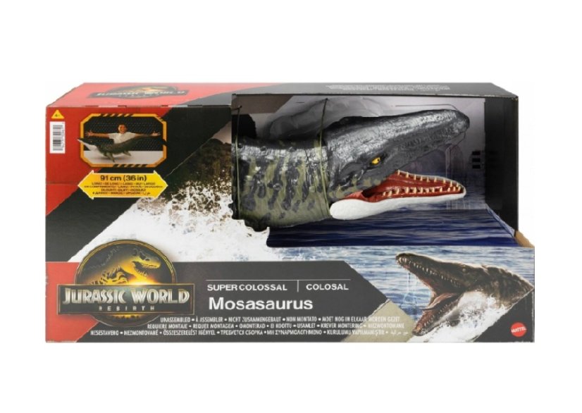 MATTEL Jurský svět Velkolepý Mosasaurus JGB51