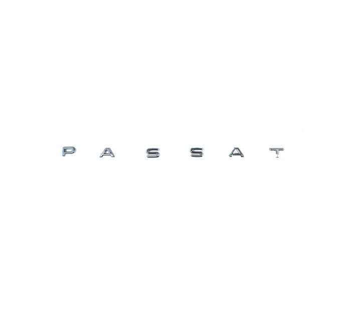 PASSAT inscription - bchrome 20x260mm