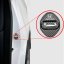 4 pcs HONDA Protective cover for the door latch- silver