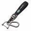 LAND ROVER key fob, keychain black leather