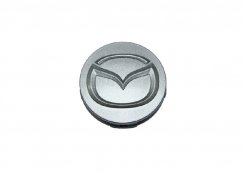 Zaślepka środkowa koła Mazda 52mm srebrna