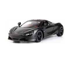 McLaren 720s leksak metall modell batteridrivna lampor ljud 1:32 Svart