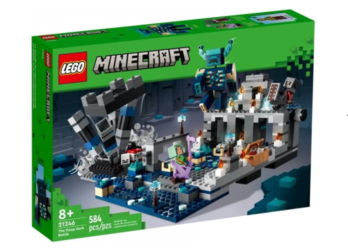 LEGO Minecraft 21246 Μάχη στο βαθύ σκοτάδι