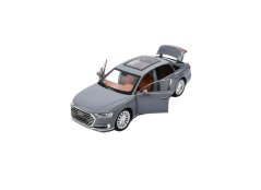 Audi A8 kovinski model igrače luči baterije zvok 1:24 Siva