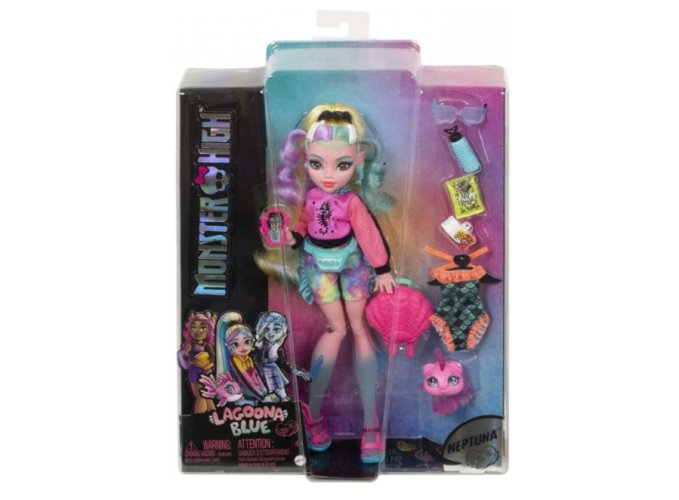 Mattel Monster High -nukkehirviö Lagonna Blue