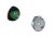Wheel center cap LAND ROVER 60mm black green