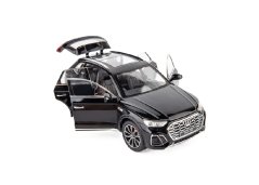 Audi Q5 modello in metallo giocattolo luci della batteria suono 1:24 Blu