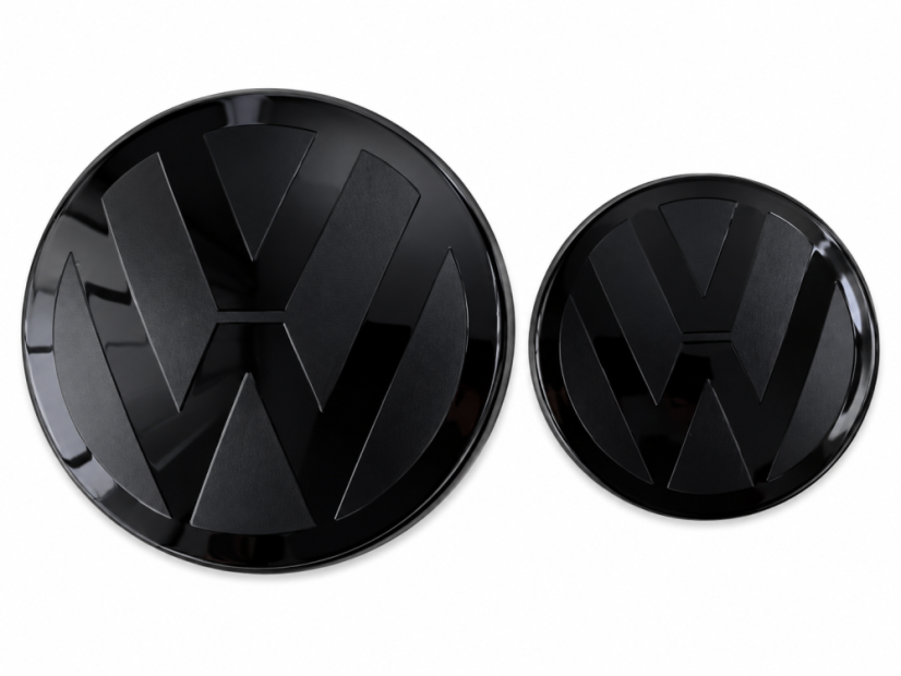 VW GOLF 7.5 Variant front and rear emblem, logo (14,1cm a 11,6cm) - black