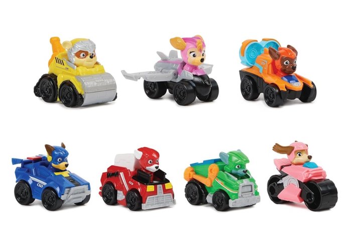 SPIN MASTER Paw Patrol The Mighty Movie mini cars