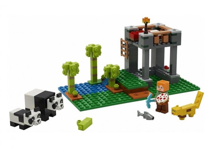 LEGO Minecraft 21158 Panda plantskola