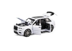 Rolls Royce Cullinan metalen model speelgoedbatterijverlichting klinkt 1:20 Grijs