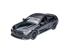 BMW M8 metal model toy battery lights sound 1:32 black