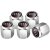 4 pcs AUDI valve caps, valve covers silver/chrome