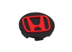 Krytky kol, pokličky na kola HONDA 69mm černá červená 44732-T2A-A31 44732-T7W-A01 08W40-SWN-9000-02 08W15-SDE-7N0A2 08W40-SLG-90001