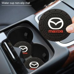 MAZDA 2 pcs Coasters, drink mat for the drink holder