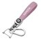 TOYOTA key fob, keychain, pink leather