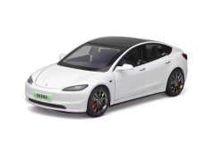 Tes model 3 toy metal model battery lights sound 1:32 white