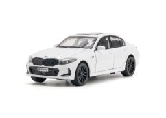 BMW 320i metalen model speelgoedbatterijverlichting klinkt 1:32 Wit