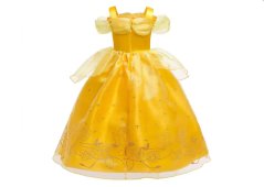 Disfraz infantil de princesa Bella L 130 cm