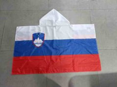 Original kroppsflagga med huva (150x90cm, 3x5ft) - Slovenien