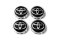 4pcs Wheel center caps TOYOTA 62mm black chrome 42603-02320 4260302320