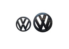 VW GOLF VI (2008-2014) přední a zadní znak, logo (14cm a 10,9cm) - černá