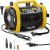 Tire Inflator Portable Air Compressor - 12V DC/120V AC, Mattress Beds, Boats with Inflation and Deflation Modes, Dual Powerful Motors
