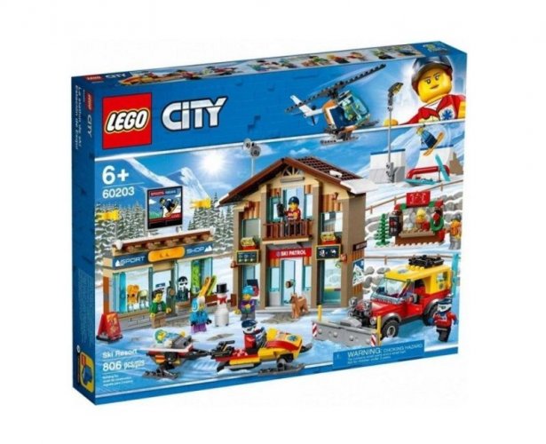 LEGO Stad 60203 Skigebied