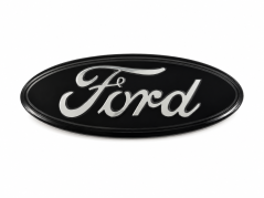FORD emblem 125 x 50mm front or rear - glossy black