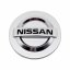 Hjulcenterkappe NISSAN 54mm sølv 40342-AU510