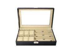 Organizador de relojes y gafas 8497 negro