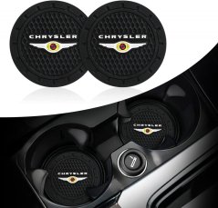 CHRYSLER, 2 buc Coasters, covoraș pentru băutură pentru suportul pentru băuturi