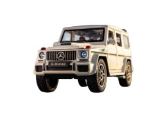 Mercedes Benz AMG G63 G-Class metalen model speelgoedbatterijverlichting klinkt 1:24 Wit