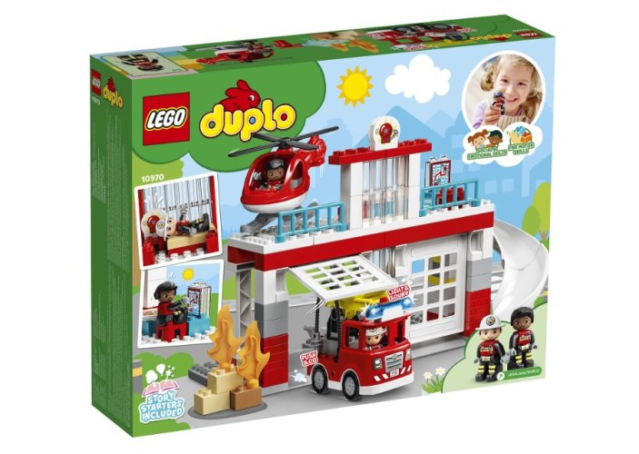 LEGO Duplo 10970 Stație de pompieri și elicopter