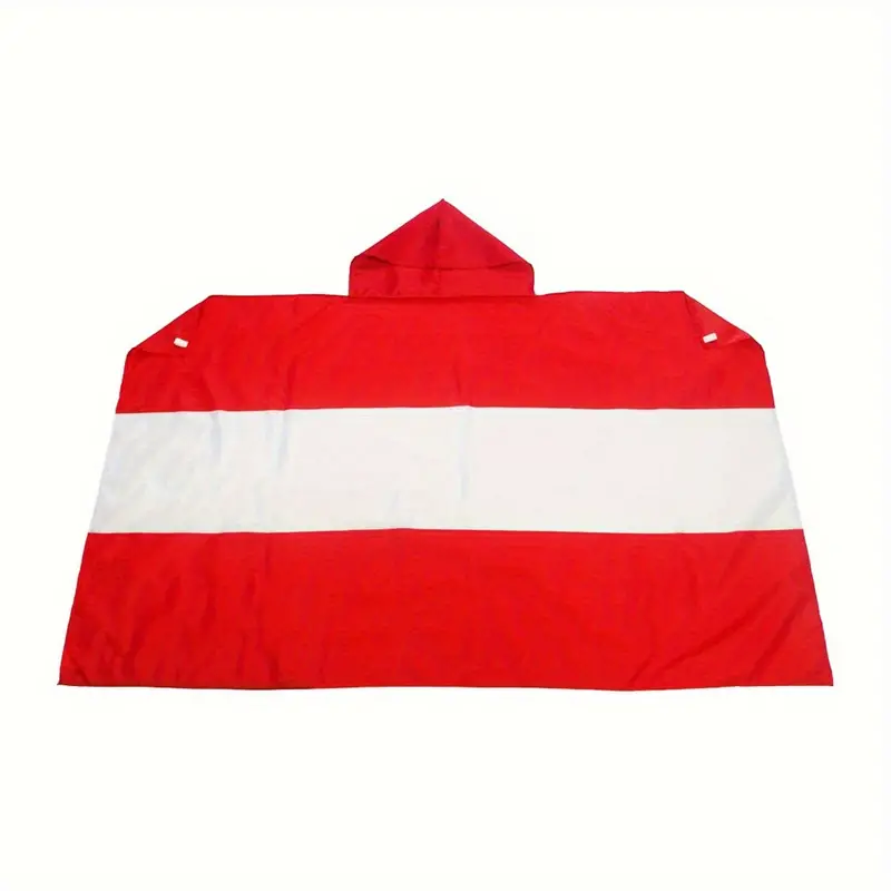 Original hooded body flag (150x90cm, 3x5ft) - Austria