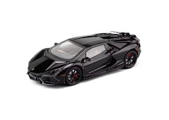 Lamborghini Revuelto metalen model speelgoedbatterijverlichting klinkt 1:24 Zwart