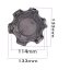 Wheel center cap FORTUNER 2019 133mm  silver