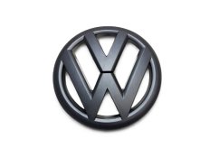 VW GOLF 7.5 MK7 (2018-2020) front emblem, logo (13,5cm) 5KO853601C - matte black