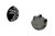 Calota central da roda PEUGEOT 60mm preto 542106
