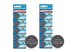 10x DOUBLEPOW CR1616 3V lithuim baterie