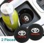 TOYOTA, 2 pcs Coasters, drink mat for the drink holder