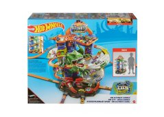 MATTEL HOT WHEELS City garaaž koos T-Rexiga