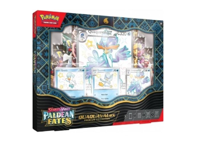 Pokémon TCG Paldean Fates Premium Collection Quaquaval  Ex