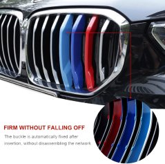 BMW X5 (G05, F95) [2018.08 -2023] M-Performance letvice za sprednjo masko, 7 mrež