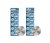 10x DOUBLEPOW CR2025 3V lithuim baterie