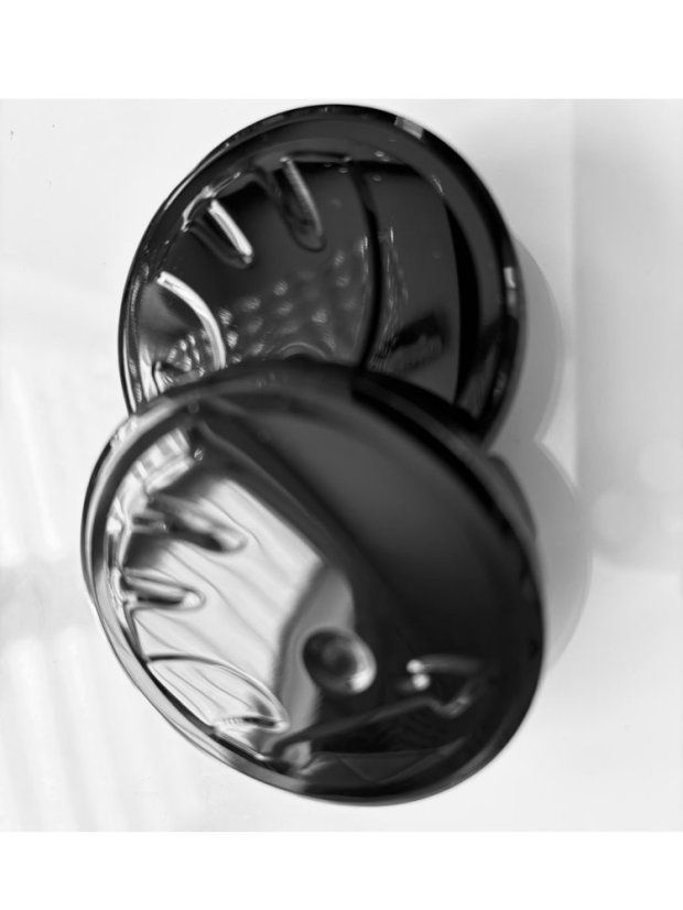 4x Wheel center cap ŠKODA 56mm black shiny 5E0601151FOD 5JA601151