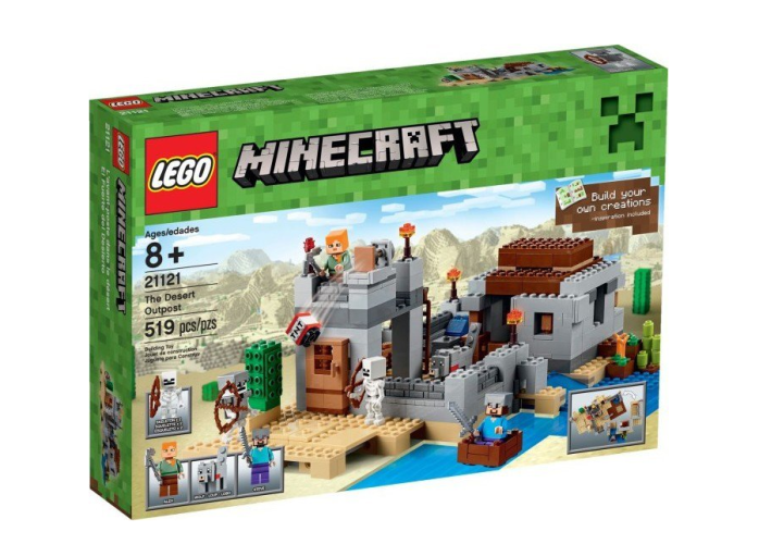 LEGO Minecraft 21121 Puščava patruljna postaja