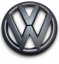 VW Volkswagen GOLF 7.5 (MK7) 2018-2020 (135mm) främre emblem, logotyp 5KO853601C - mattsvart