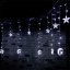 LUMA LED 138 LED light chain, hinge snowflakes and little stars 2,5m - cable 1.5m, warm white