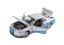 Nissan GTR R34 Skyline speelgoed metalen model verlichting op batterijen geluid 1:24 Zilver